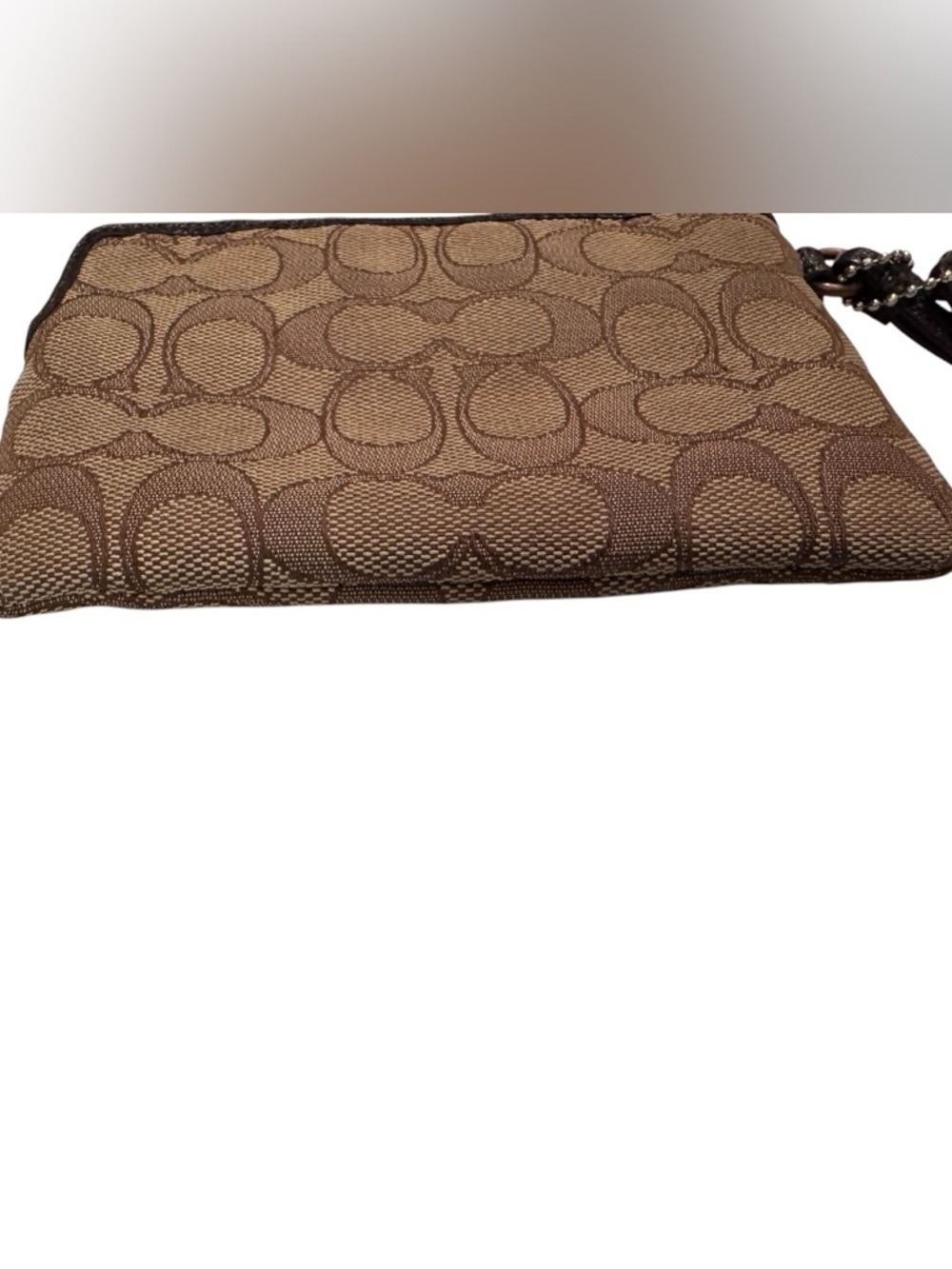 Coach Corner Zip Wristlet - Picture 5 of 13